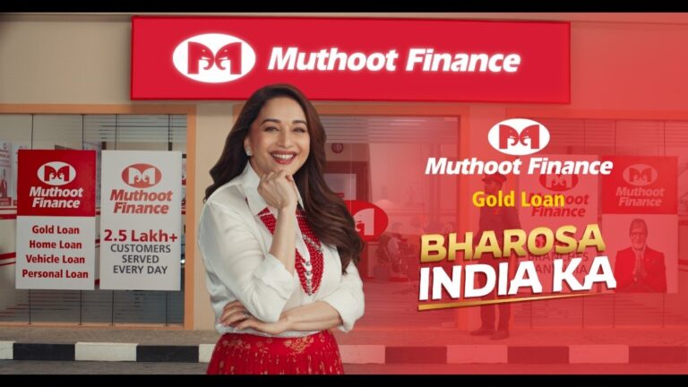 Muthoot Finance launches ‘Bharosa India Ka’ Campaign with Padma Shri Madhuri Dixit