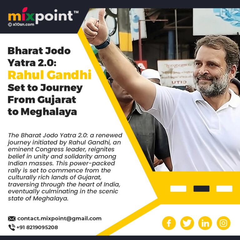 Bharat Jodo Yatra 2.0: Rahul Gandhi Set to Journey From Gujarat to Meghalaya
