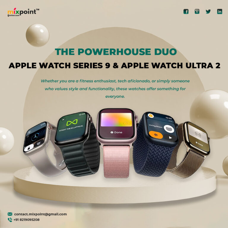 The Powerhouse Duo – Apple Watch Series 9 & Apple Watch Ultra 2