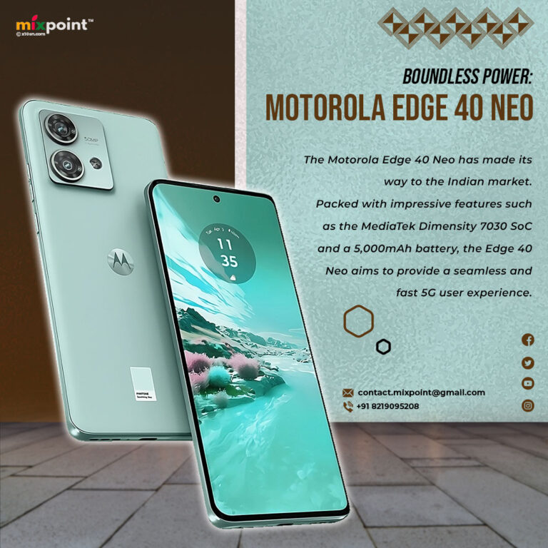 Boundless Power: Motorola Edge 40 Neo