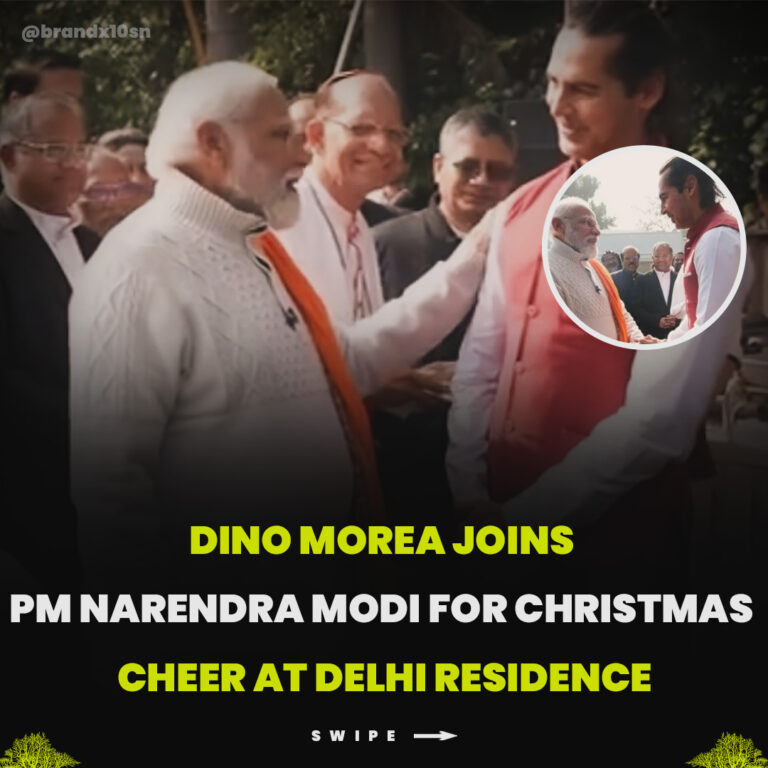 Dino Morea Joins PM Narendra Modi for Christmas Cheer at Delhi Residence